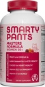 SmartyPants Multivitamin Gummy for Women 50 and Over: Omega 3 Fish Oil (EPA/DHA), Methylfolate, CoQ10, Vitamin D3, C, Vitamin B12, B6, A, K & Zinc, Biotin, Gluten Free, 120 Count (30 Day Supply)