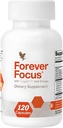 Forever Living - Forever Focus - Εγκεφαλική σαφήνεια και εστίαση με Cognizin, Bacopa και βιταμίνες - για μαθητές, επαγγελματίες και ηλικιωμένους - 120 κάψουλες