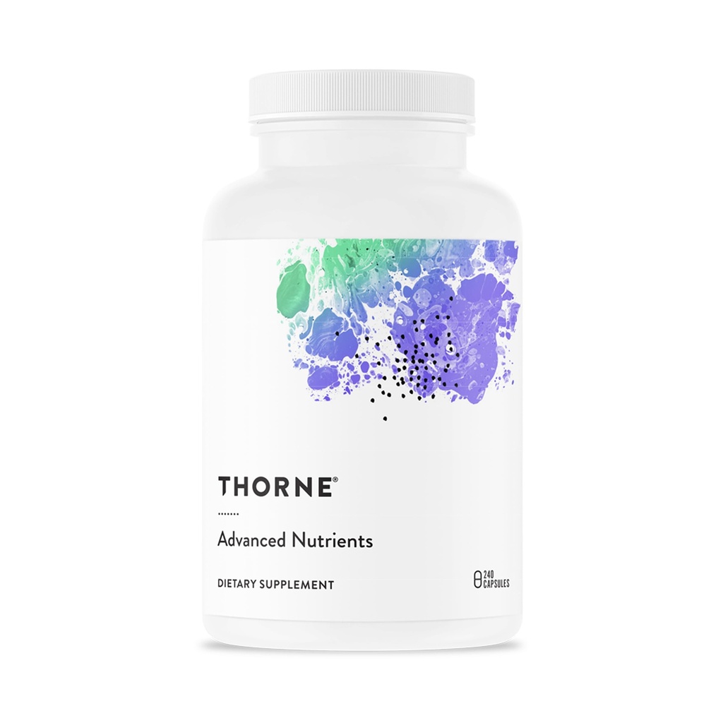 THORNE - Advanced Nutrients - Multivitamin & Mineral Supplement with Nicotinamide Riboside & Resveratrol - Θεμελιώδης Υποστήριξη, Υγιεινή Γήρανση & Υγεία των ματιών* - 30 Υπηρεσίες