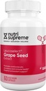 Nutri Supreme Grapeseed Extract Leucoselect, Πολυφαινόλες για Super Αντιοξειδωτική Υποστήριξη, Καρδιαγγειακή Υγεία, Kosher Certified 60 Κάψουλες