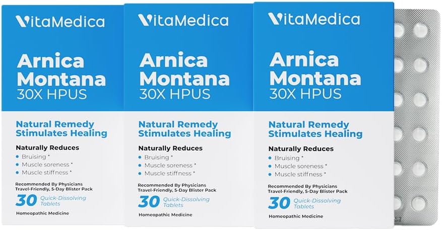 VitaMedica Arnica Montana Blister Pack 30X Δισκία για τον πόνο και την οίδημα 