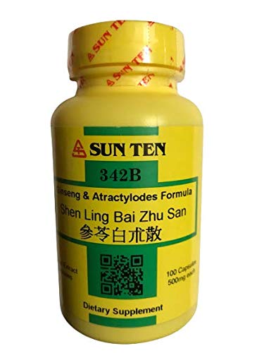 Sun Ten - Ginseng & Atractylodes Formula Κάψουλες/Shen Ling Bai Zhu San/參苓白朮散