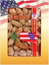 Hsu's Ginseng SKU 113-4 | Short Medium Small | Cultivated American Ginseng from Marathon Co, Wisconsin USA | 许氏花旗参 | 4oz Box, 西洋参, B0054ELDEY