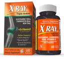 X Ray Dol Triple Action Κοινή Υποστήριξη Συμπλήρωμα με Γλυκοσαμίνη 1500mg, Χονδροϊτίνη 800mg, MSM 750mg και 5X Βιταμίνη D για υγιείς αρθρώσεις, οστά & Cartilage - 60 κόμη ανά φιάλη - 1 συσκευασία