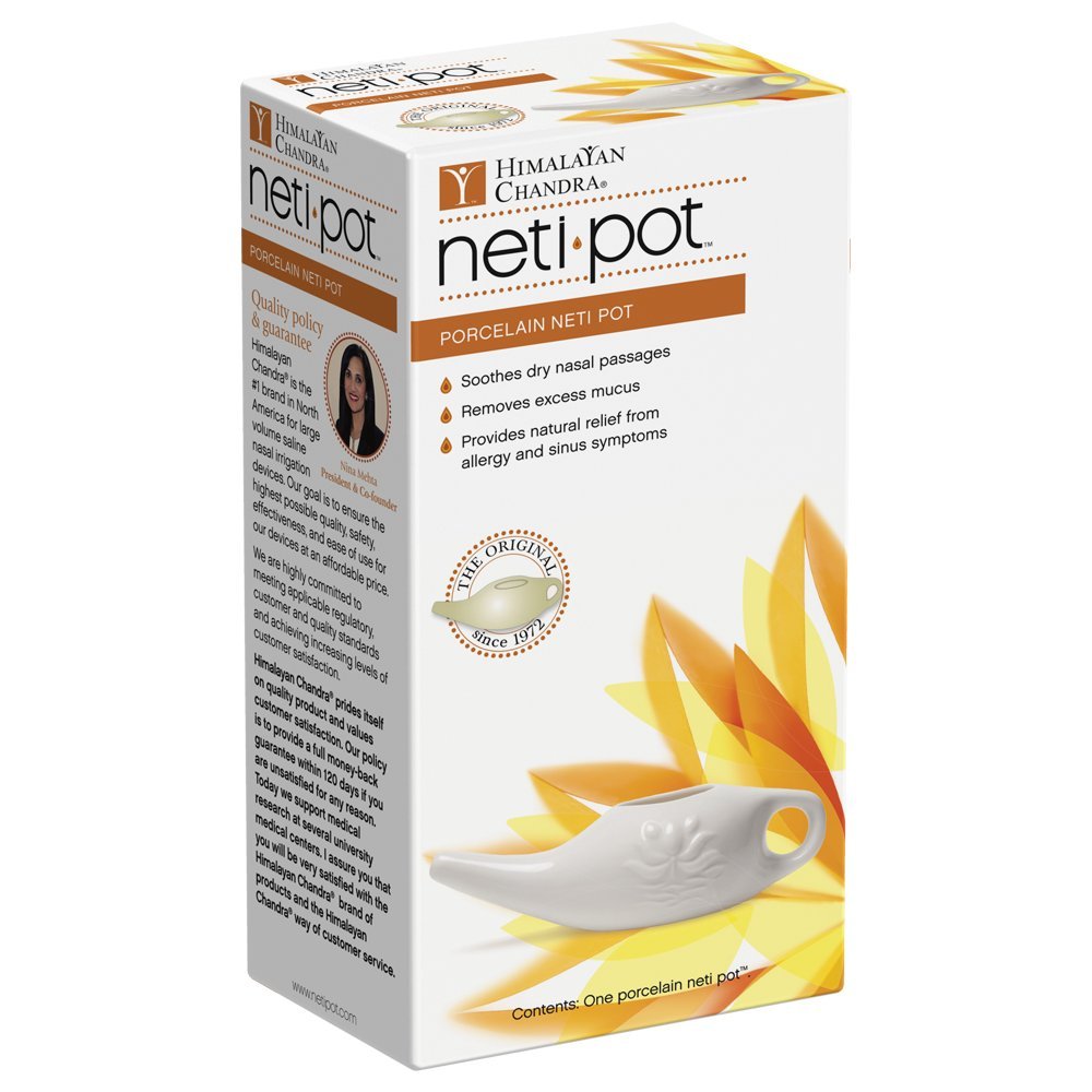 Χειμαλαΐας Chandra Porcelain Neti Pot