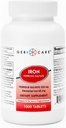 GeriCare Ferrous Sulfate δισκία 325mg, Elemental Iron 65 mg High Potency Iron Supplement 