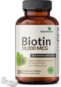 Futurebiotics Biotin 10,000 MCG High Potency Tablets Supports Healthy Hair, Skin & Nails & Energy Production, Non-GMO, 180 Vegetarian Tablets