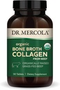 Dr. Mercola Organic Broth Collagen, 30 Servings (90 Tablets), Βιολογικά Μεγαλωμένο Μοσχάρι, Συμπλήρωμα Διατροφής, Υποστηρίζει Οστών και κοινής άνεσης, USDA Organic, Μη ΓΤΟ