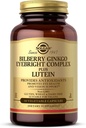 Solgar, Bilberry Ginkgo Eyebright, 60 κόμης