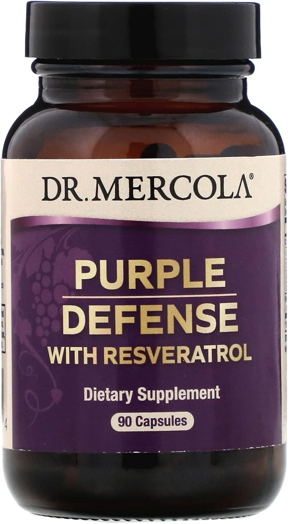 Δρ Mercola, Μωβ Άμυνα με ρεσβερατρόλη, 90 κάψουλες