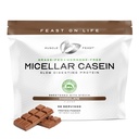 Muscle Feast Grass Fed Micellar Casein Protein Powder, Pasture Raised & Hormone Free, Slow Digesting Casein Protein - Supports Overnight Muscle Recovery, Gluten Free Protein Powder - Chocolate, 4lb