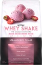 Συγκόλληση θρέψης Whey Shake, κρύο φιλτραρισμένο & μη μετουσιωμένο μείγμα πρωτεΐνης Whey, Shake φράουλα, 5 lbs