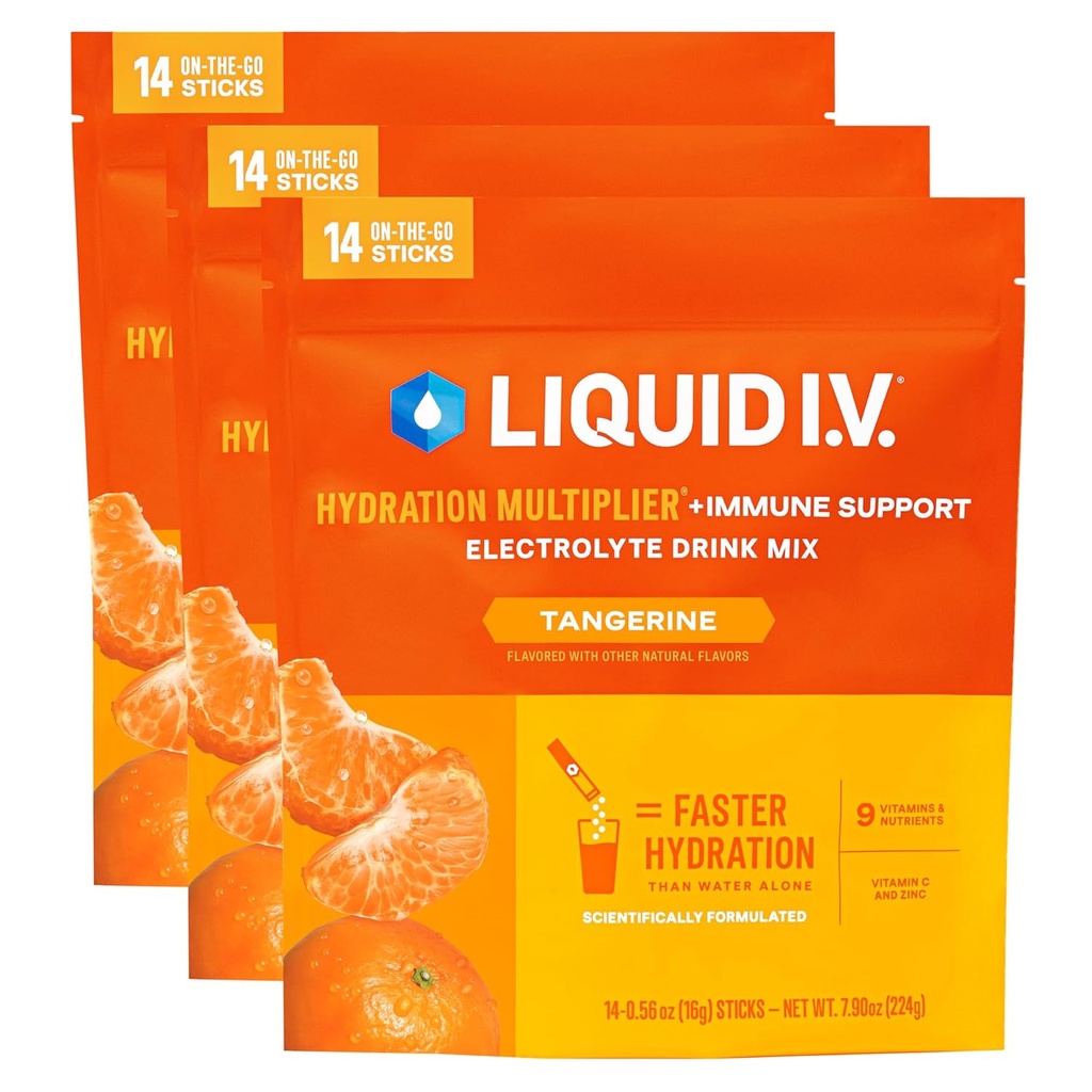 Liquid I.V.® Hydration Multiplier +Immune Support - Tangerine 