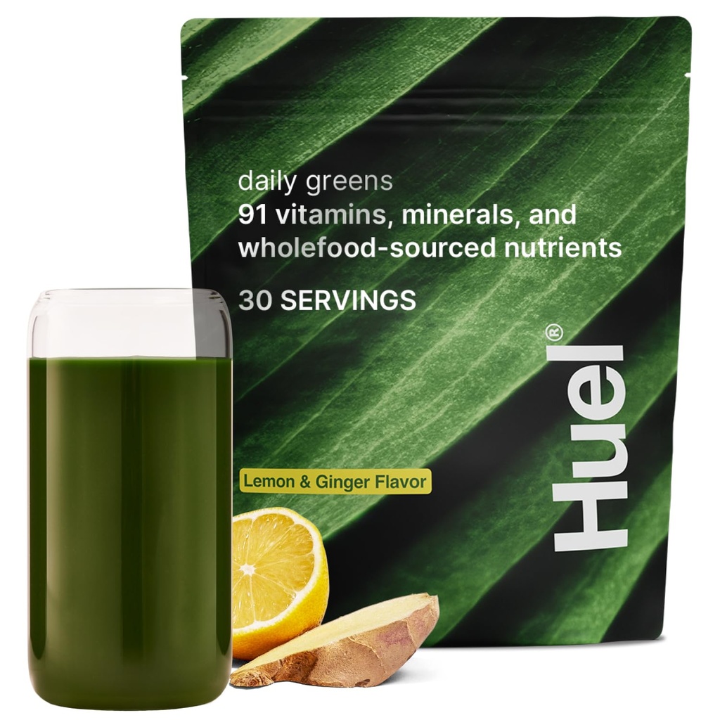Huel Daily Greens Lemon & Ginger 