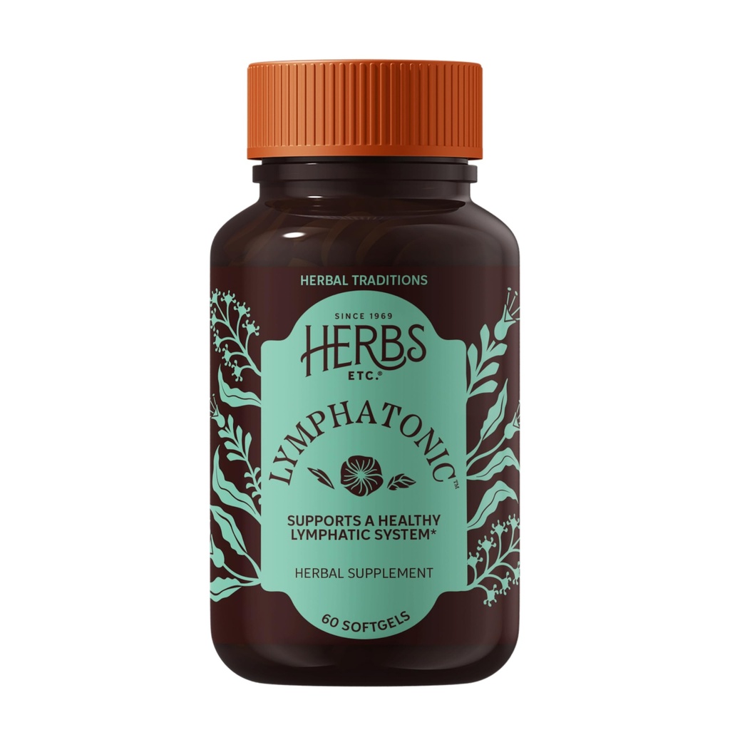 Herbs Etc., Lymphatonic, 60 Count