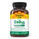 Country Life Simply CoQ10, Supports Heart Function, 100mg, 120 Softgels, Certified Gluten Free, Certified Vegan…