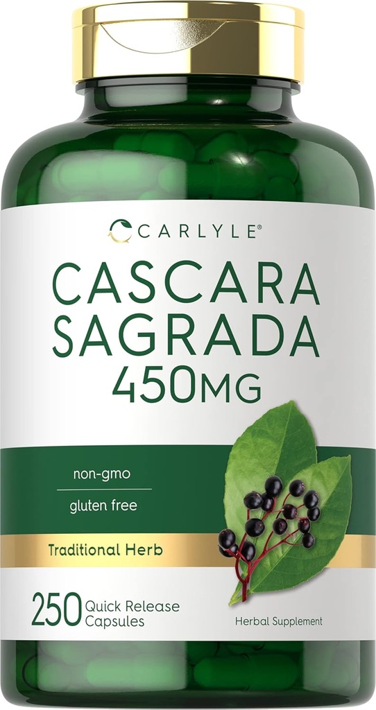 Carlyle Cascara Sagrada Κάψουλες 
