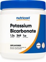Nutricost Κάλιο διττανθρακική σκόνη 1 LB - Χωρίς γλουτένη, μη ΓΤΟ