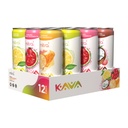 MITRA-9 Βοτανικά Ποτά - Kava Drink Flavor Variety Pack Με το εκχύλισμα ρίζας Kava - Ενισχυτής Mood - Plant Based - Προωθεί τη φυσική ηρεμία και σαφήνεια (12 Fl. Oz) (12)