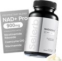 Selerb NR900 - NAD+ συμπλήρωμα για την υποστήριξη γήρανσης του δέρματος, Cellular Energy Support and Focus, High Potency - 60 Μετρήσεις - Συμπληρώματα ευεξίας Διατροφή