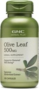GNC Herbal Plus Olive Leaf 500mg συμπλήρωμα, χορτοφάγοι, υποστηρίζει γενική ευεξία, 100 υπηρεσίες