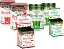 MacroLife Survivor 6-Count Bundle, 2 Macro Greens 10oz +1 Packet Box (12ct), 2 Miracle Reds 10oz + 1 Packet Box (12ct)