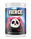 Underground Bio Labs Panda Supps Fierce: Φυσικό προ-εξάσκηση με μηδέν τεχνητά συστατικά και 300mg φυσικώς πηγασμένη καφεΐνη για καθαρή ενέργεια και εστίαση (30 υπηρεσίες) (Fierce Berry)