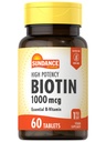 Sundance υψηλής ισχύος Biotin 1.000 mcg συμπλήρωμα 