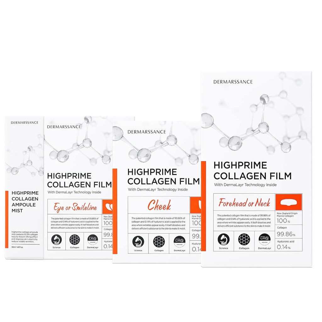 Highprime Collagen Film & Mist Kit - Full Set for 5 Sessions
