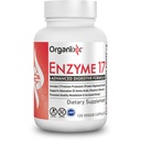 Organixx Enzyme 17 Essential Digestive Enzymes for Women & Men, for Gut Health & Optimal Digestive Health, Support for Bloating, Gas, Nutrient Absorption, Vegan, Non GMO, 120 Veggie Capsules