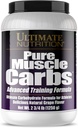 Ultimate Nutrition Καθαρά μυϊκά υδατάνθρακες - Σύμπλοκη υδατάνθρακες Κόνις για Παρατεταμένη Ενέργεια - Όχι Λίπος, Όχι Χοληστερόλη -Calory για Μύες Κεραυνούς και Αθλητές, Σταφύλι, 2,75 Λίρες