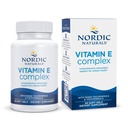 Nordic Naturals Vitamin E Complex, Unflavored - 30 Soft Gels - 6 Μορφές Βιταμίνης Ε για Αντιοξειδωτική Υποστήριξη - Κυτταρική Προστασία - Μη ΓΤΟ - 30 Σερβιέτες