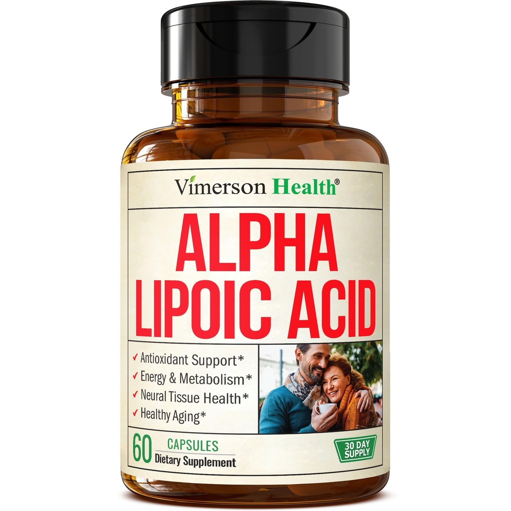 Alpha Lipoic Acid – Υψηλή ισχύς 650mg ALA συμπλήρωμα για Nerve και την υγεία του εγκεφάλου, αντιοξειδωτική υποστήριξη και υγιεινή γήρανση βοήθεια – Vegan & μη GMO – ισχυρότερη από Alpha Lipoic Acid 600mg – 60 κάψουλες