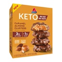 Άτκινς Σμήνη αμυγδάλου Caramel, Χωρίς γλουτένη, Υψηλή σε Ίνες, 1g Ζάχαρη, 2g Net Carb, Keto Friendly, 8 Count