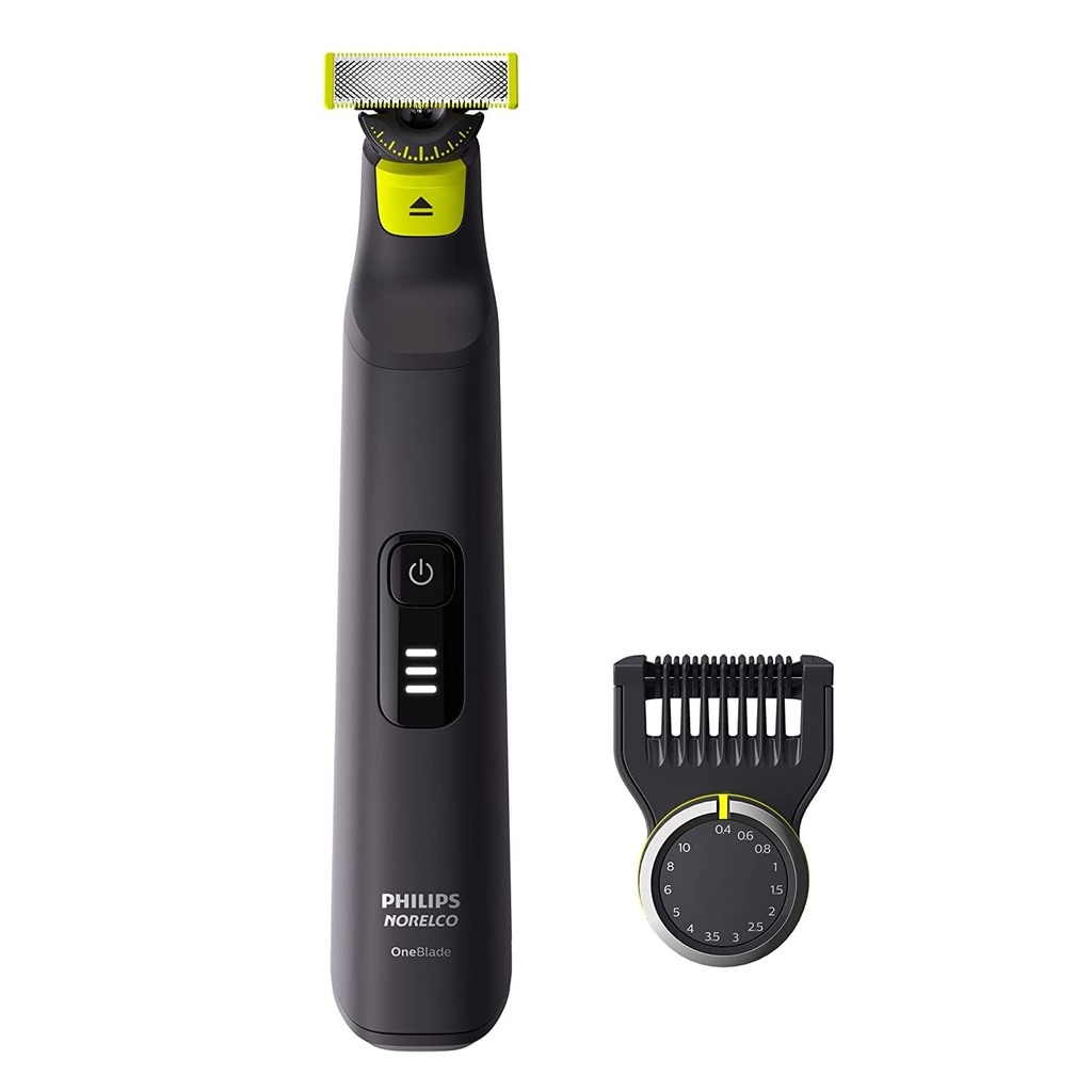 Philips Norelco OneBlade 360 Pro Hybrid Electric Shaver & Trimmer, με 12-σε-1 Comb, QP6531/70