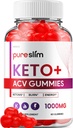 Pure Slim Keto ACV Gummies - Advanced Formula PureSlim Keto Plus ACV Gummies Apple Cider Vinegar Pure Slim ACV Gummies Συμπλήρωμα διατροφής Κριτικές Άνδρες (60 Gummies)