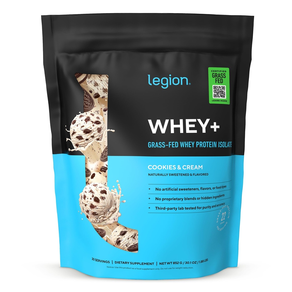 ΝΟΜΟΛΟΓΙΑ Whey+ Πρωτεϊνη Whey Isolate from Grass Fed Cows - Whey Protein Isolate σκόνη χαμηλής θερμίδων, μη-GMO, Χωρίς ζάχαρη, Λακτόζη και χωρίς γλουτένη, Όλες οι φυσικές πρωτεΐνες σκόνη για άνδρες και γυναίκες, 30 σερβιέτες