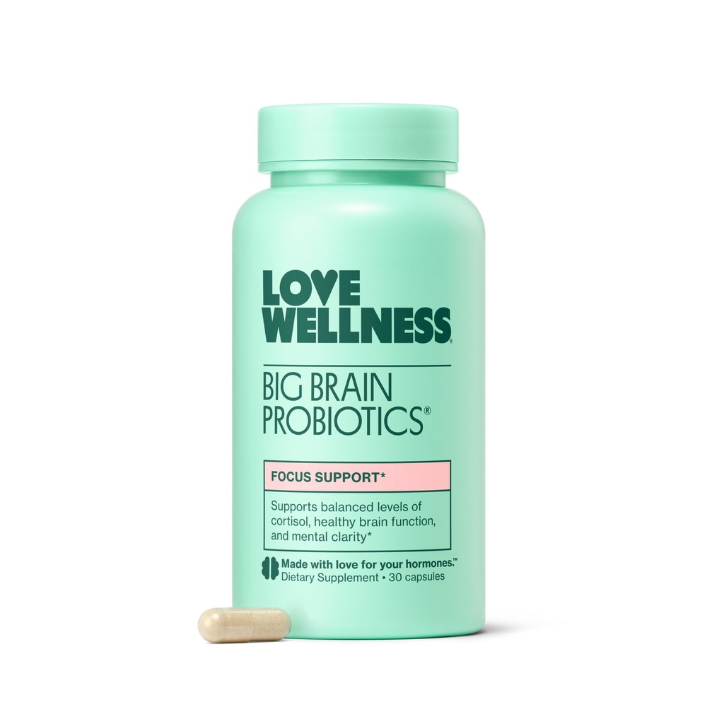 Love Wellness Big Brain Probiotics 