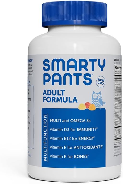 SmartyPants Adult Multi & Omegas Gummies, 180 κόμης
