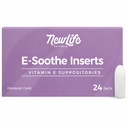 NewLife Naturals Βιταμίνη E Υποθεσίες 38IU - Κολπική ξηρότητα Ερεθισμός Ατροφία εμμηνόπαυσης Ανακούφιση ατροφίας - Όλα τα φυσικά οιστρογόνα δωρεάν φροντίδα θηλυκών - 24 εισαγωγικά