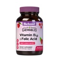 BlueBonnet Nutrition Earth Sweet Vitamin B12 & Folic Acid Chewable Tables, Χωρίς σόγια, Χωρίς γλουτένη, Raspberry 90 Count (Pack of 1)