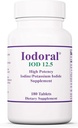 Iodine Tablets 12.5 mg for Nutritional Support – 180 Tablets – Daily Supplement with Potassium Iodide for Wellness & Vitality – 1 Pack