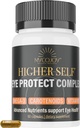 Higher SELFTM Eye Protect Complex Blue Light Defense Advanced Daily Vision Support with Lion’s Mane, Omega-3, Lutein, Zeaxanthin, Bilberry Extract, and Eyebright 