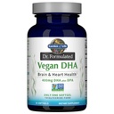 Garden of Life Ωμέγα 3 Vegan DHA Συμπληρώματα Dr. Formulated Vegan DHA, 400mg DHA & 90mg DPA σε μορφή τριγλυκεριδίων από μια ενιαία πηγή, Ωμέγα 3 συμπλήρωμα για την υγεία των γυναικών και των ανδρών, 30 Softgels