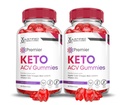 (2 Pack) Premier Keto ACV Gummies Premier Keto Gummies Advanced 1000MG Apple Cider Vinegar Formated with Pomegranate Beet Juice Powder B12 Vegan Non GMO 120 Gummys