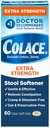 Colace Extra Strength Stool Αποσκληρυντής Απαλής Αποτελεσματικής Δυσκοιλιότητας, #1 Doctor Recommended Stool Αποσκληρυντής Brand, 250 mg Docusate Κάψουλες, 60 Count (Pack of 1)