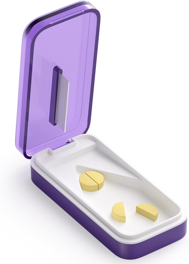 Pill Cutter for Large or Small Pills, Pill Splitters for Pills/Supplement/Medication