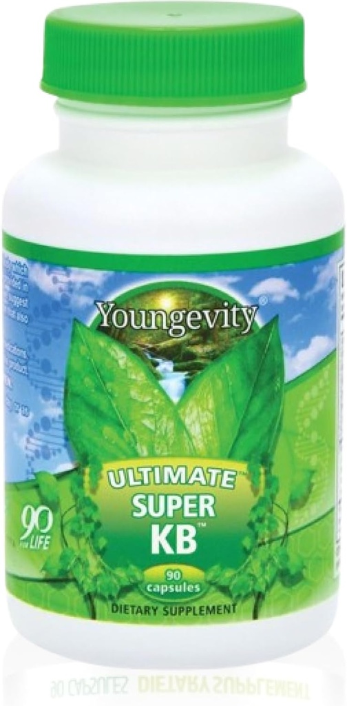 Youngevity Super KB - Ιδιοκτησία συμπλήρωμα για την υγεία των ουροφόρων οδών - Cranberry, Bilberry, Claw του διαβόλου, Horsetail & More - Αρχαία Κληρονομιά - 90 κάψουλες