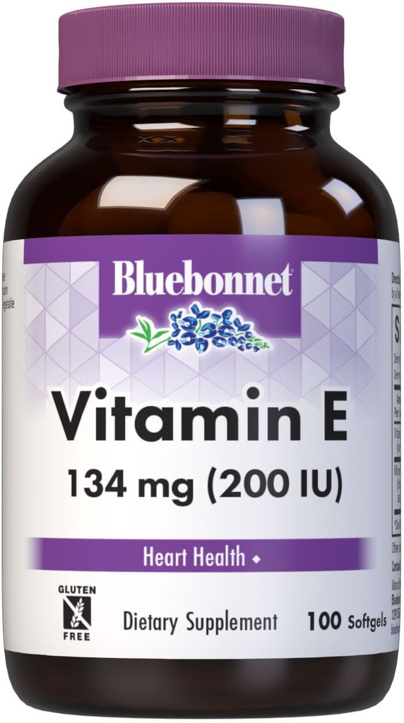 BlueBonnet Βιταμίνη Ε 200 IU Μικτά Softgels, 100 Count
