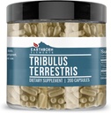 Earthborn Στοιχεία Tribulus Terrestris 200 Κάψουλες, Καθαρά & Αδιάλυτα, Χωρίς Πρόσθετα